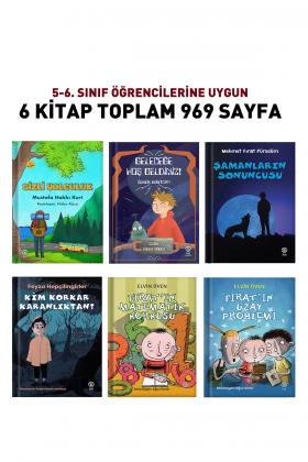 5-6. Sınıfa Özel Seçme Okuma Seti 6 Kitap 969 Sayfa